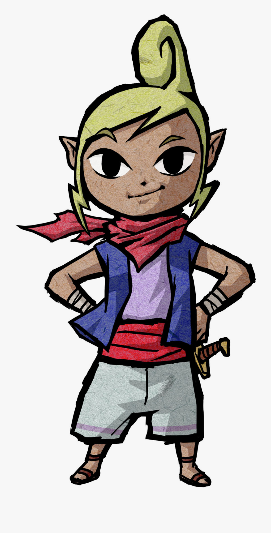Tww Tetra - Legend Of Zelda Wind Waker Tetra , Free Transparent Clipart - C...