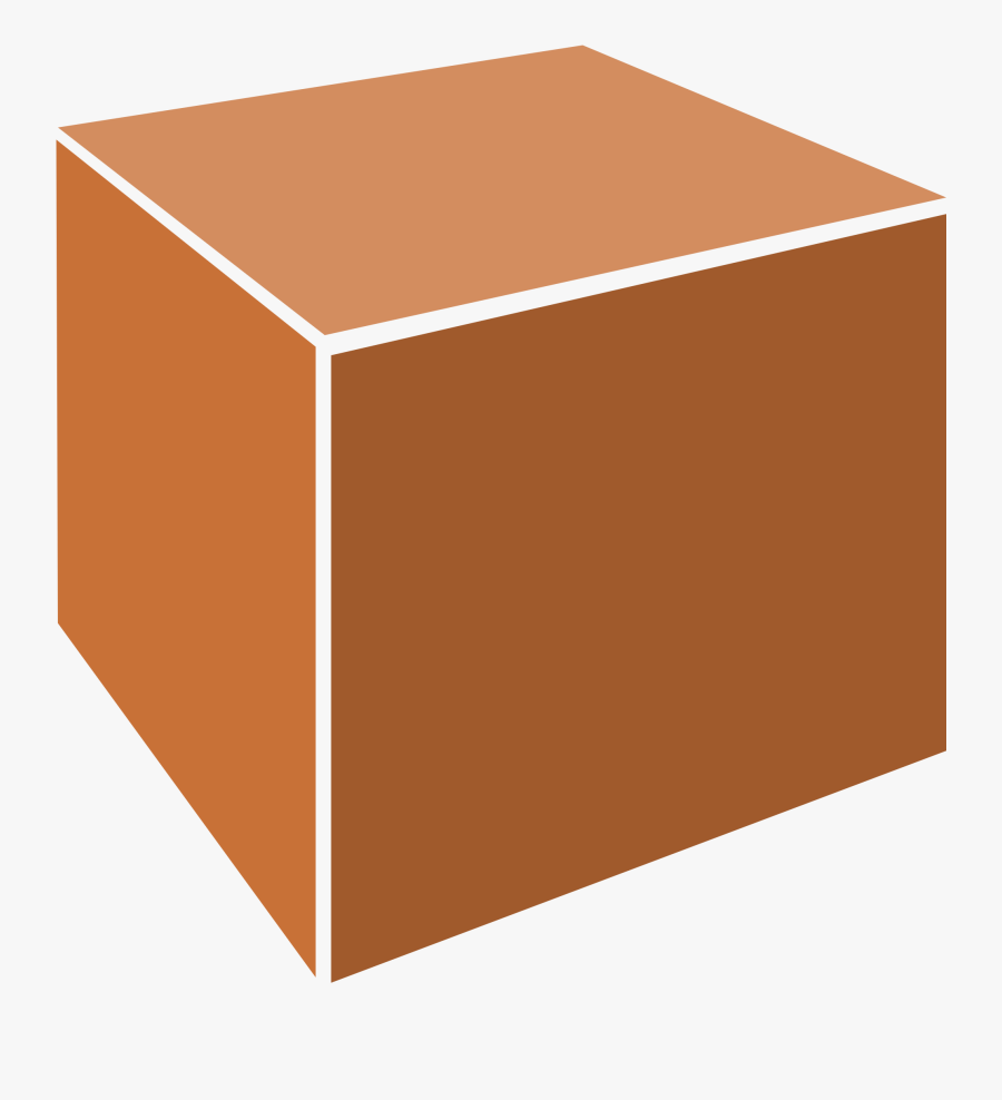 Box,square,angle - 3d Box Vector Png, Transparent Clipart