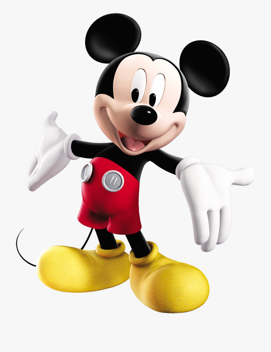 Mickey Mouse Psd, Transparent Clipart