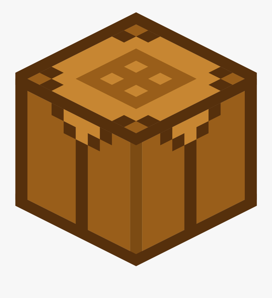 Transparent Table Icon Png - Minecraft Crafting Table Png, Transparent Clipart