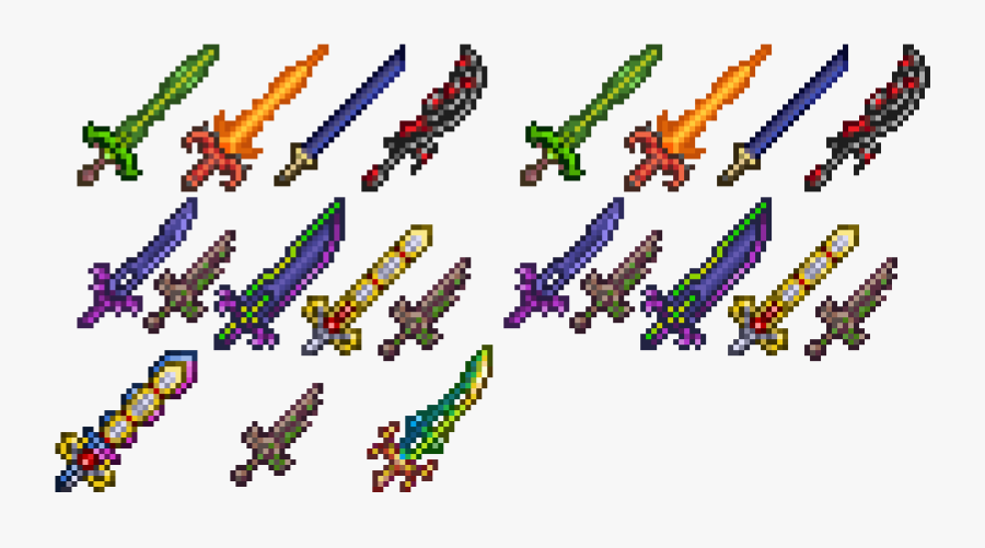Pixel Art Terra Blade, Transparent Clipart