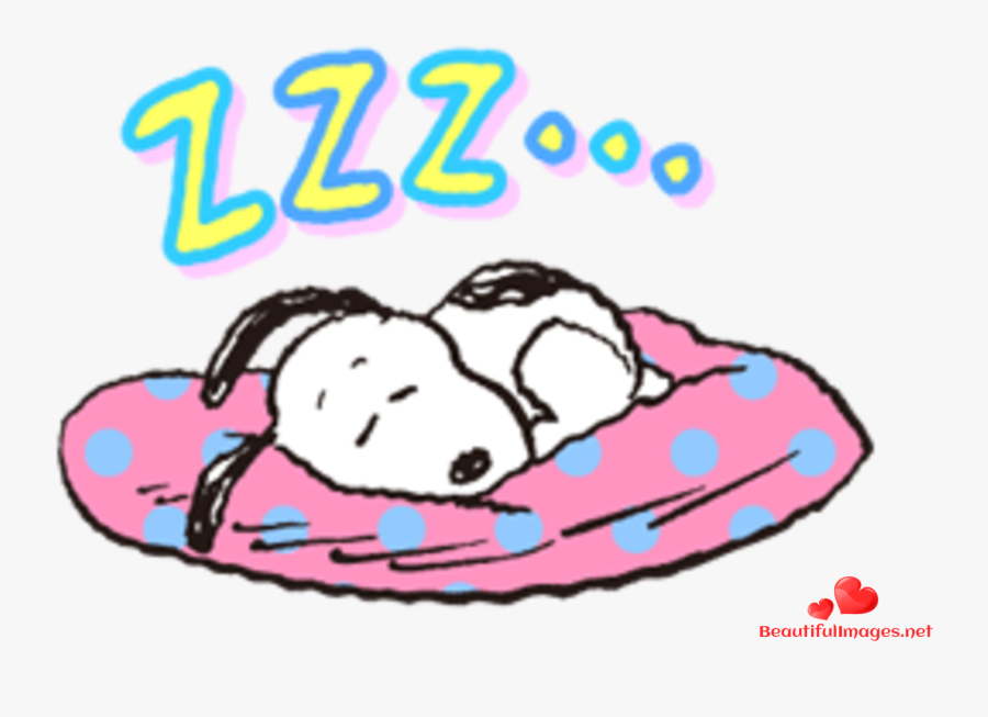 Snoopy Zzz, Transparent Clipart