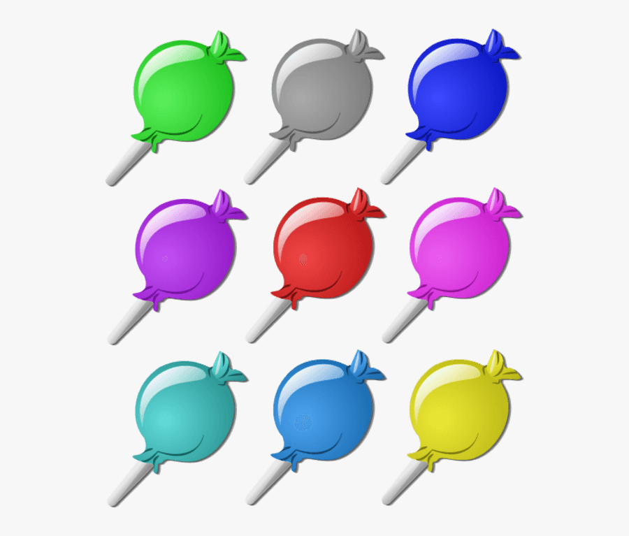 Candy Marble - Lollipop Clip Art, Transparent Clipart