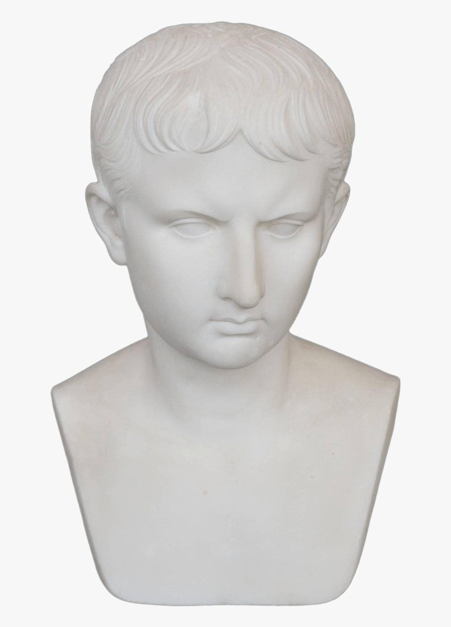 Solid Marble Bust Clip Arts - Bust, Transparent Clipart
