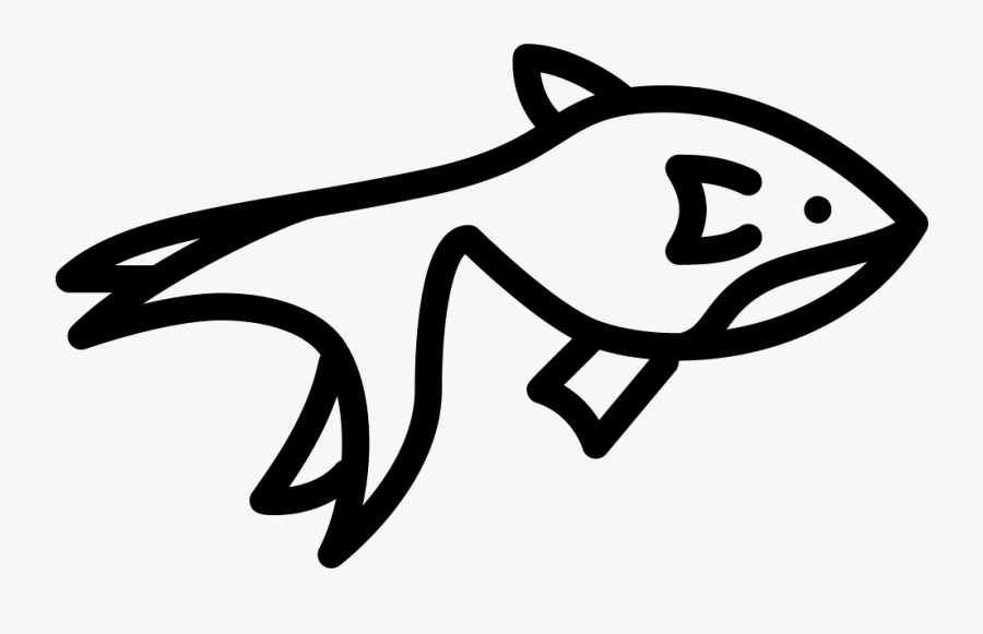 Gold Fish - Icon Png Transparent Ikan, Transparent Clipart