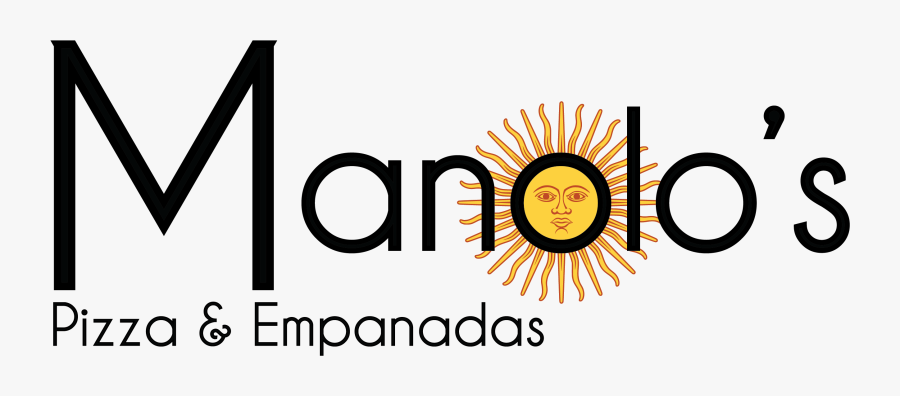 Manolo"s Pizza Logo - Manolos Pizza, Transparent Clipart