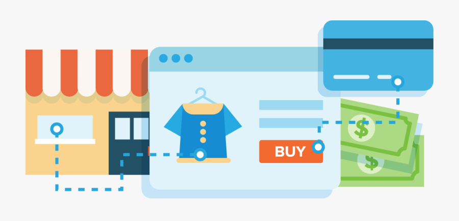 E-commerce, Transparent Clipart