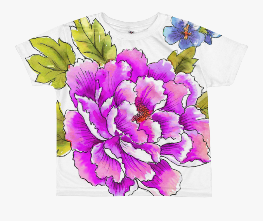 Clip Art Peony Bloom - Chrysanths, Transparent Clipart