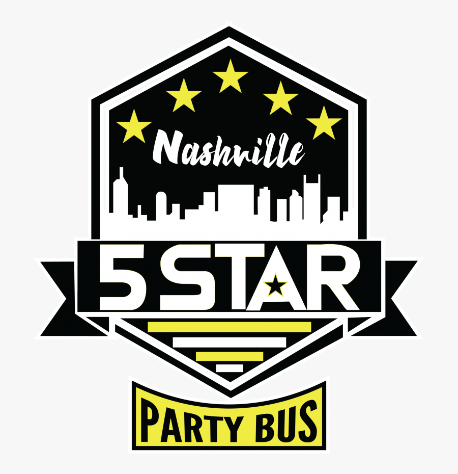 Nashville 5 Star Party Bus Tours, Transparent Clipart