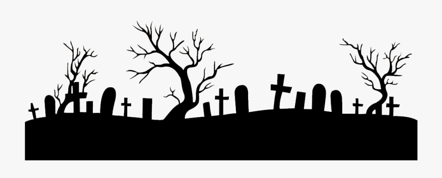 Transparent Cemetery Png - All Treats No Tricks, Transparent Clipart