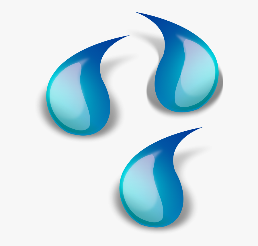 Clipart Of Moisture, Tear And Blue Teardrop , Transparent, Transparent Clipart