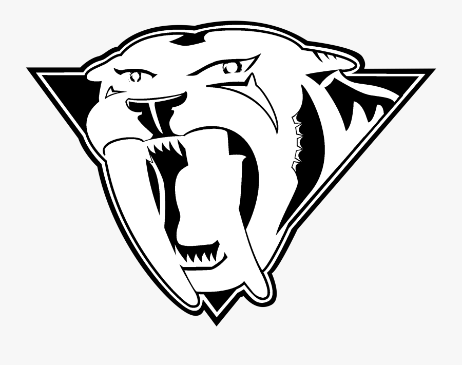 Nashville Predators Logo Black And White - Nashville Predators, Transparent Clipart