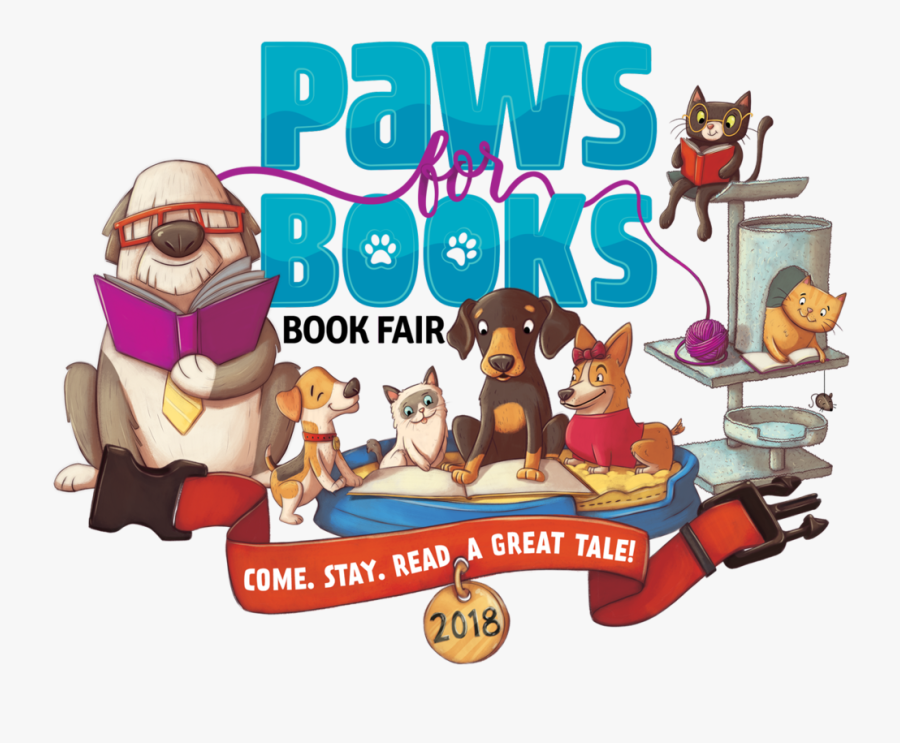 Scholastic Book Fair Paws For Books, Transparent Clipart