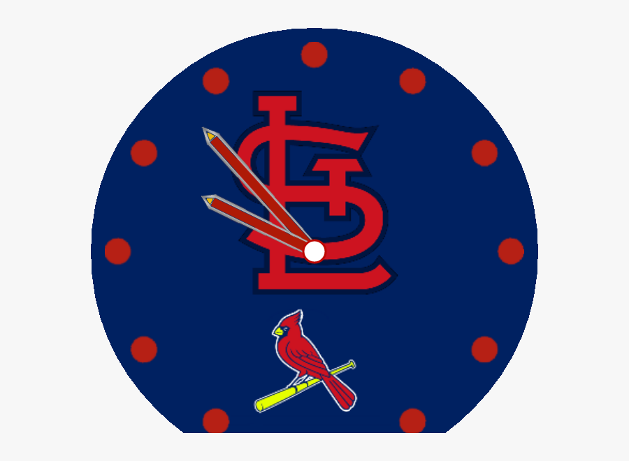St Louis Cardinals Watch Face Preview Clipart , Png - St Louis Cardinals Logo, Transparent Clipart