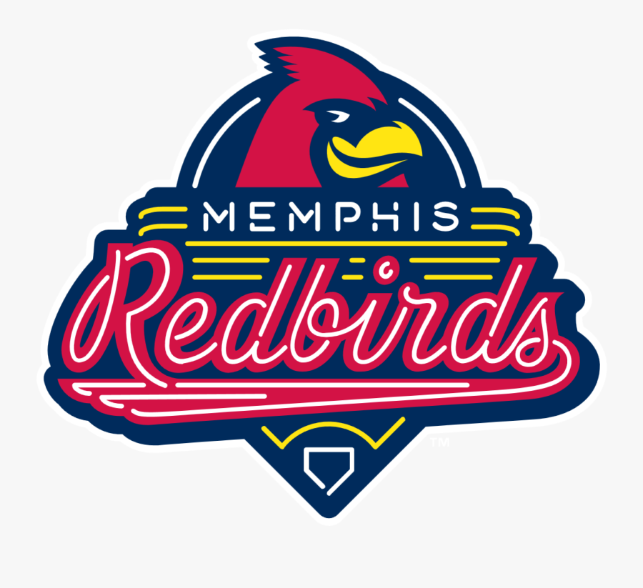 Memphis Redbirds Logo, Transparent Clipart