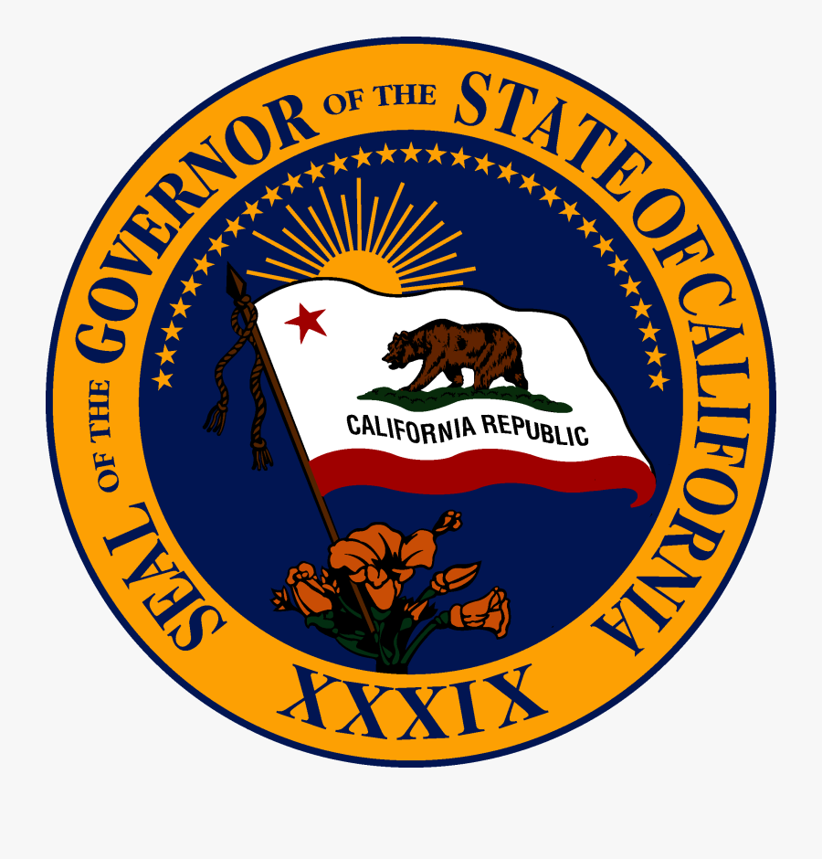 1200px-seal Of The Governor Of California - Governor Of California Seal, Transparent Clipart