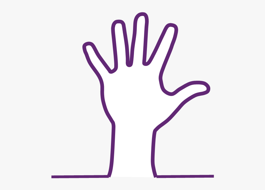 Small Picture Of Hand, Transparent Clipart