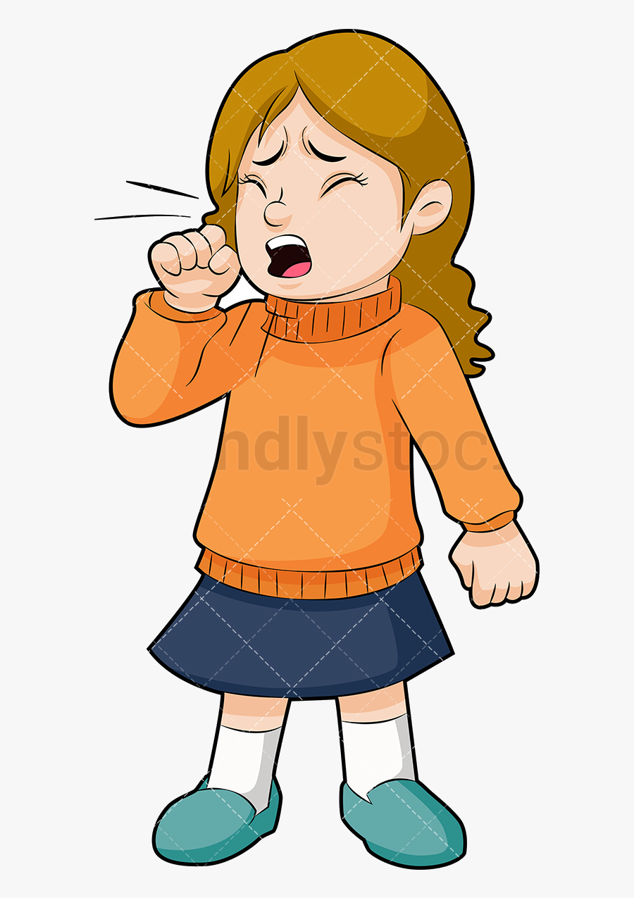 Sick Person Clipart X Transparent Png - Have A Cough Cartoon, Transparent Clipart