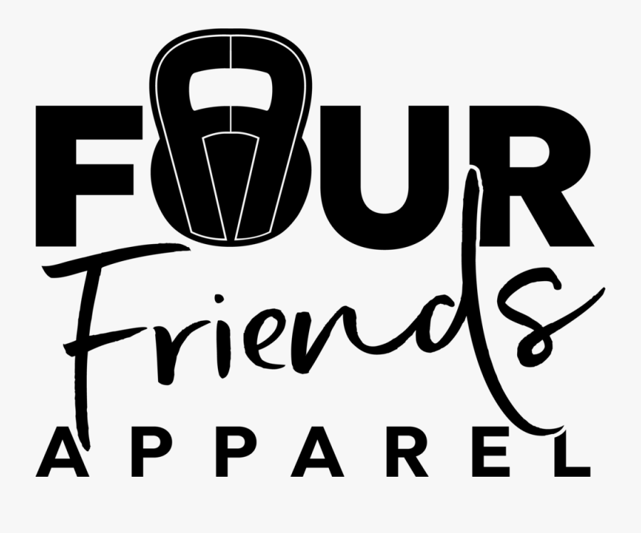 Friends Clip Art Black And White, Transparent Clipart