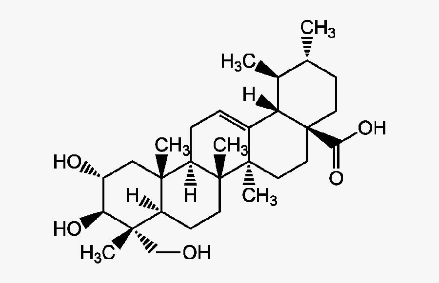 Structure Of Β Boswellic Acid Clipart , Png Download - 24 S 25 Epoxycholesterol, Transparent Clipart