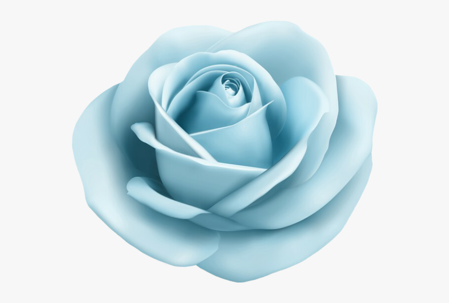 Light Blue Flower Png, Transparent Clipart