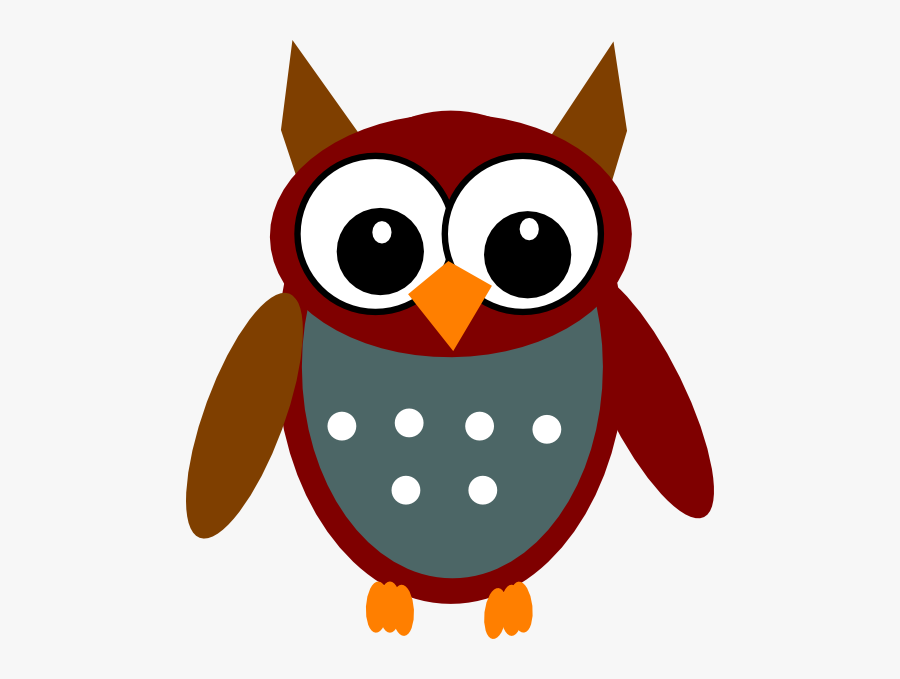 Blue And Green Owl, Transparent Clipart