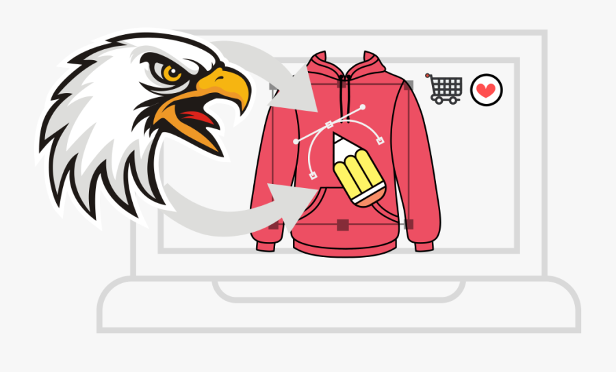 Bald Eagle, Transparent Clipart