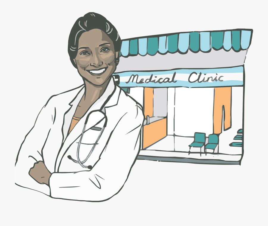 Physician - Cartoon, Transparent Clipart