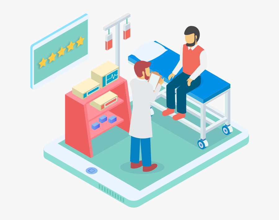 Online Reputation For Physicians - Health Care Services Png, Transparent Clipart