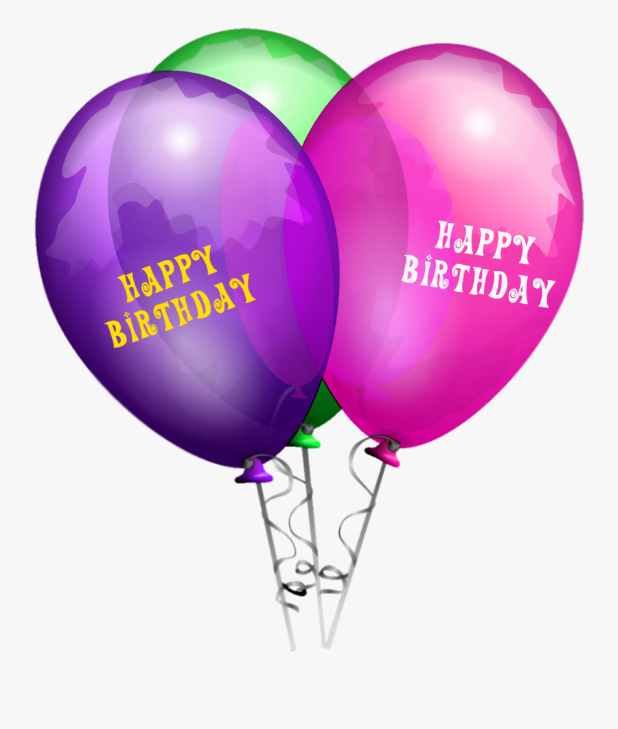 Clip Art Happy Balloons Png Transparent - Happy Birthday Balloons Png, Transparent Clipart