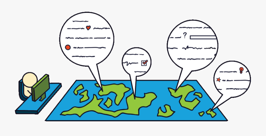 Grok Doing A Thing With A Map, Transparent Clipart