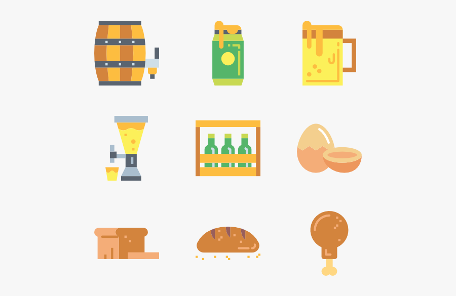 Food & Drink - Illustration, Transparent Clipart