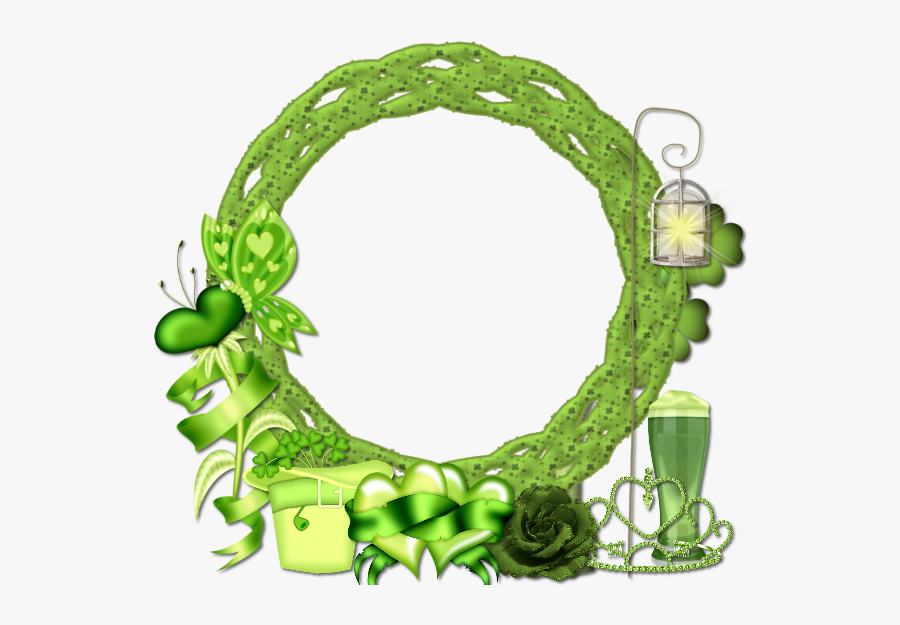 Tubed Frames Png"s - St Patrick's Day Frame Pngs, Transparent Clipart