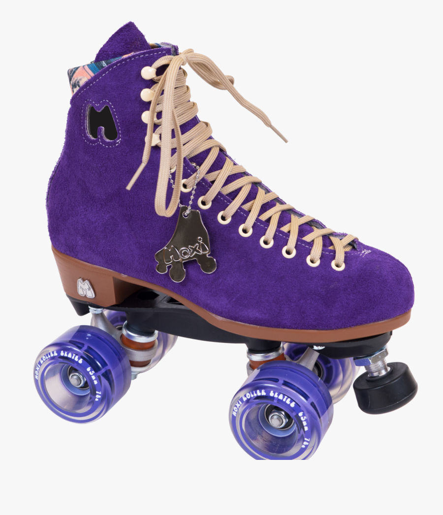 Moxi Skates Lolly - Moxi Roller Skates Purple, Transparent Clipart