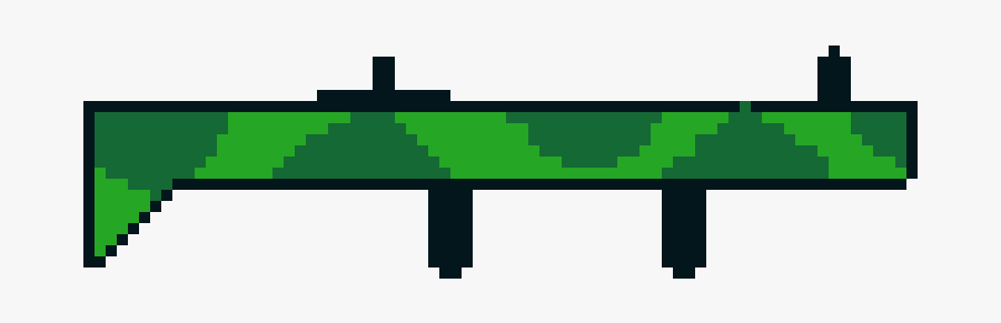 Bazooka Pixel Art, Transparent Clipart