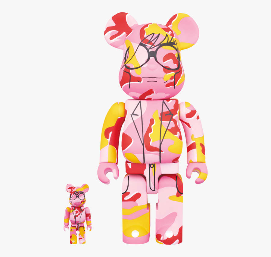 Bearbrick Andy Warhol, Transparent Clipart