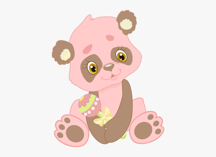 Pink Baby Shower Animals, Transparent Clipart