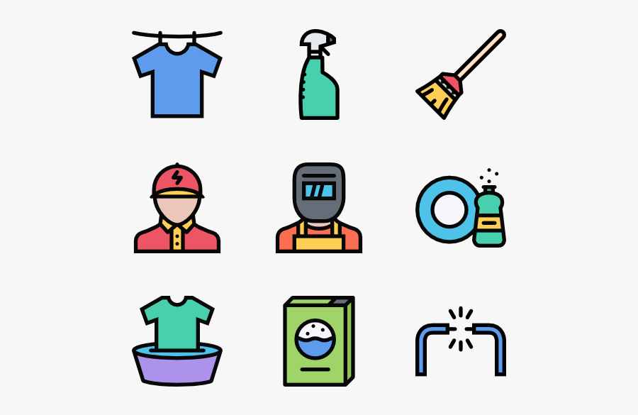 Housekeeping, Transparent Clipart