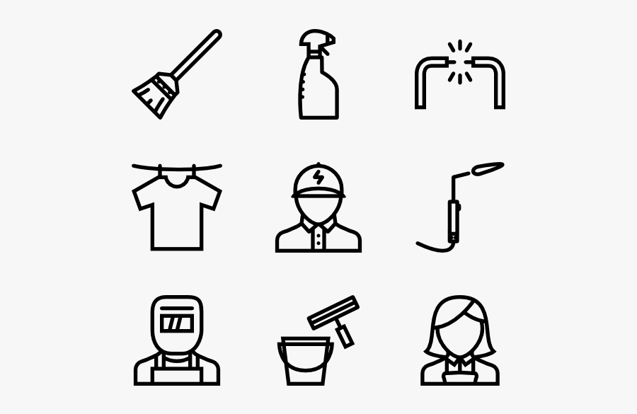 Housekeeping, Transparent Clipart