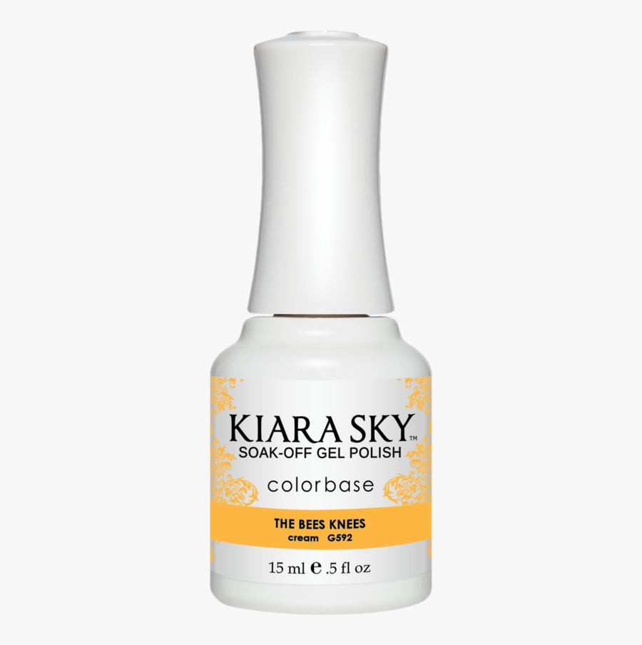 G592 The Bees Knees Gel Polish - Kiara Sky Gel Polish Swatches Yellow, Transparent Clipart