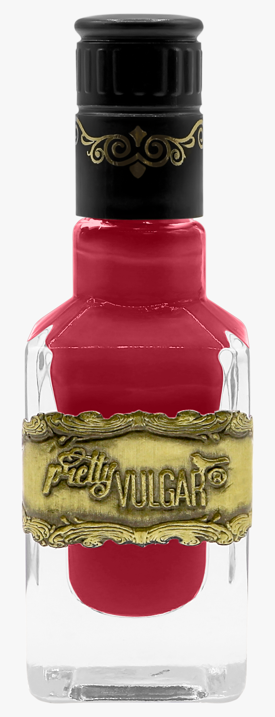 Double Nail Polish Bottle, Transparent Clipart