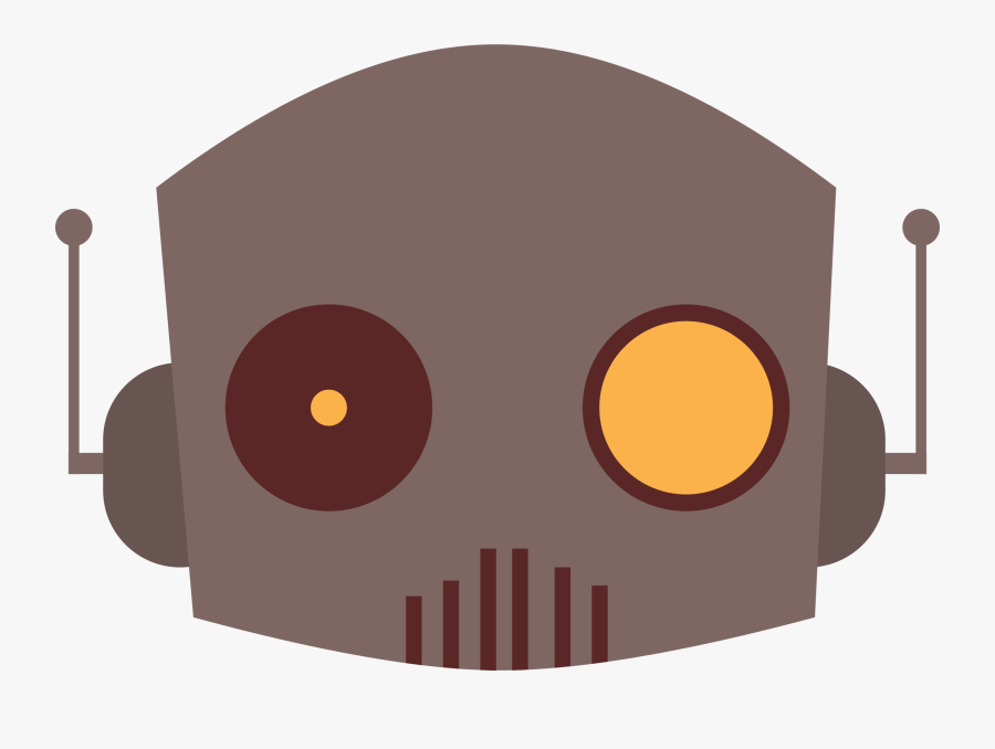 Info Ear Hearing Listening - Cartoon Robot Head Transparent, Transparent Clipart