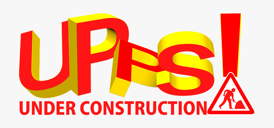 Under Construction, Oops, Site, Shield, Note - Construction, Transparent Clipart