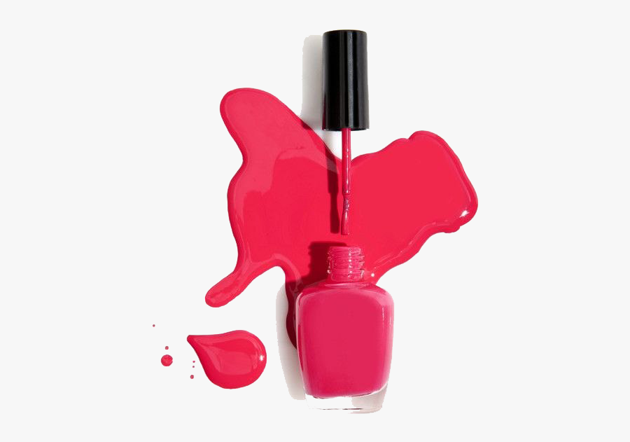 Nail Polish Png Image - Nail Polish Spill Png, Transparent Clipart