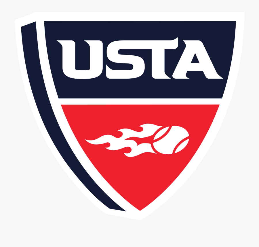 Us Tennis Association Logo, Transparent Clipart