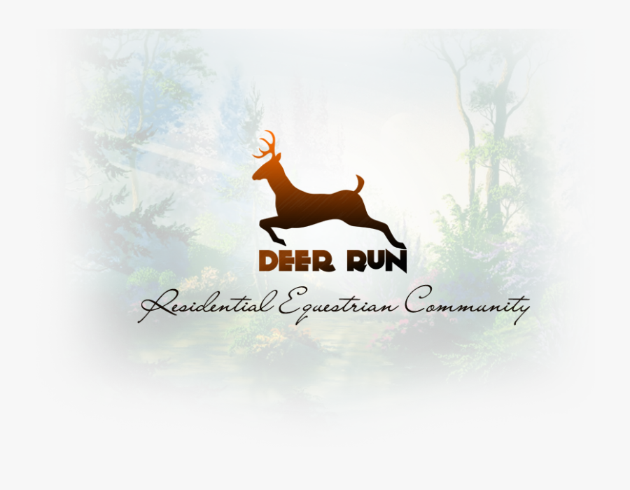 Transparent Deer Track Clipart - Deer Crossing Sign, Transparent Clipart