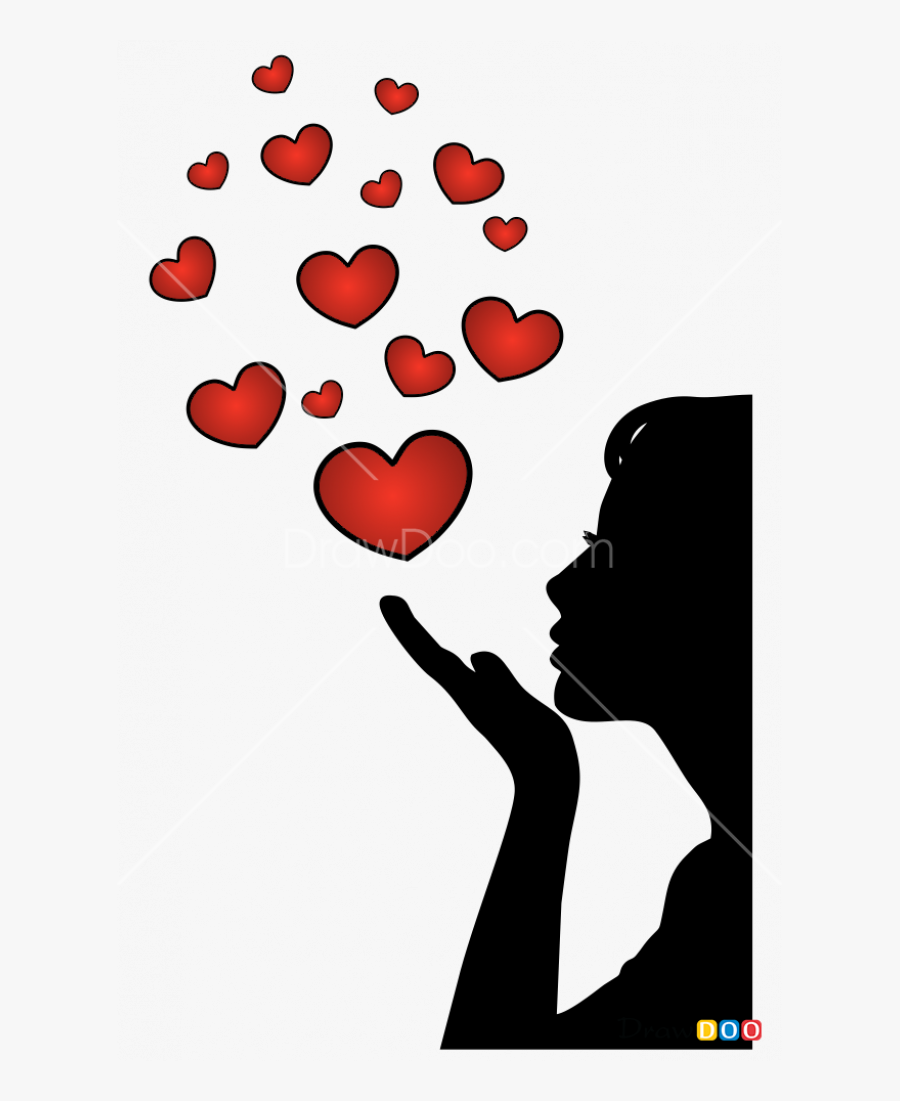 Pit Bull Clipart Valentine - Shadow Dp For Girls, Transparent Clipart