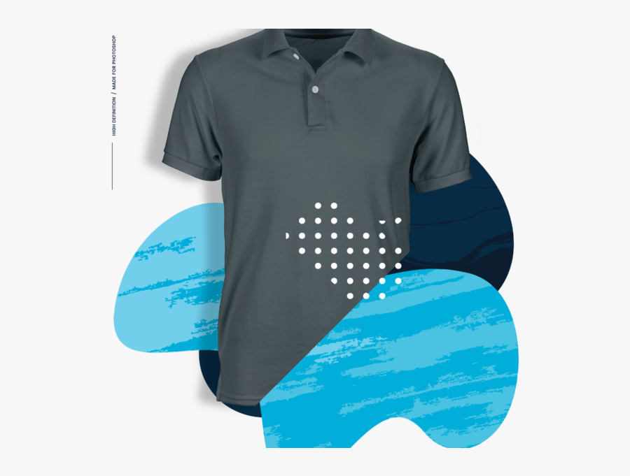 Transparent Polo Shirt Clipart - Polo T Shirt Mockup Psd Free Download, Transparent Clipart