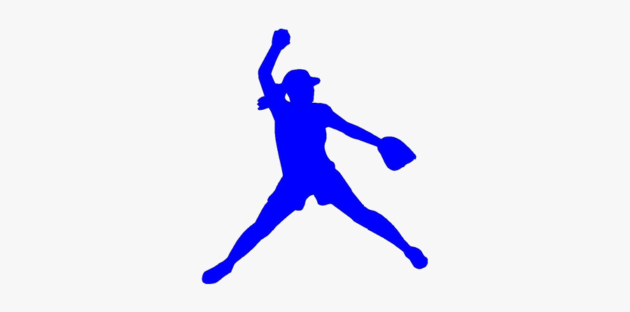 Softball Pitcher Clipart Logo Transparent Png - Transparent Softball Pitcher Silhouette, Transparent Clipart