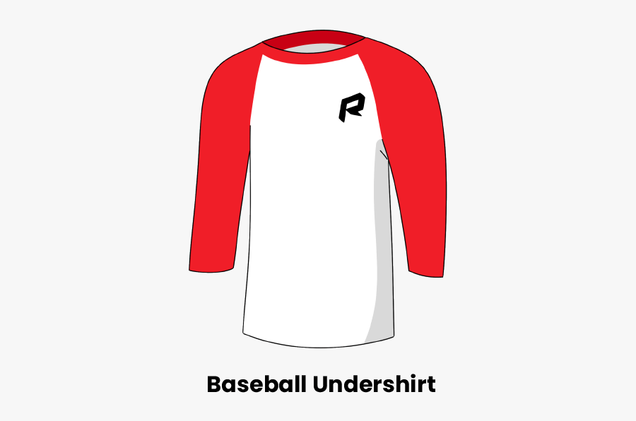 Baseball Undershirt, Transparent Clipart